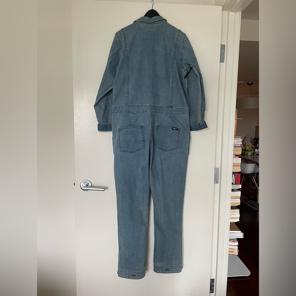 Denim jumpsuit, work suit, coverall; made in USA Woman owned company - Picture 8 of 16